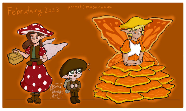 Other concepts for mushroom fairy